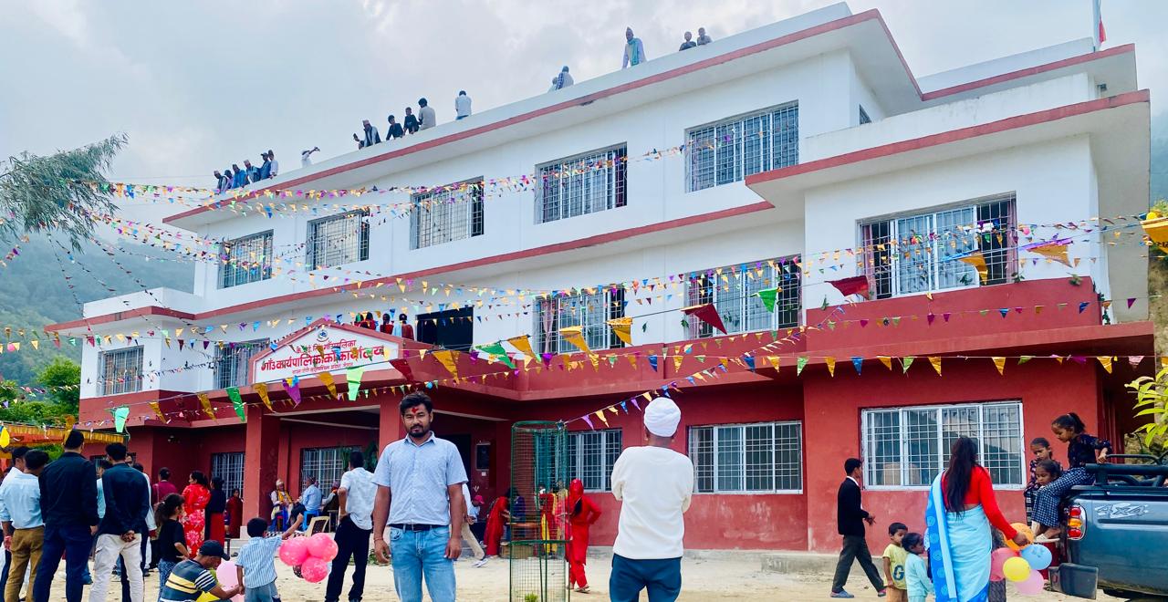 Construction Of Adminstration office Building for K I singh Rural Municipality. Wayal Doti