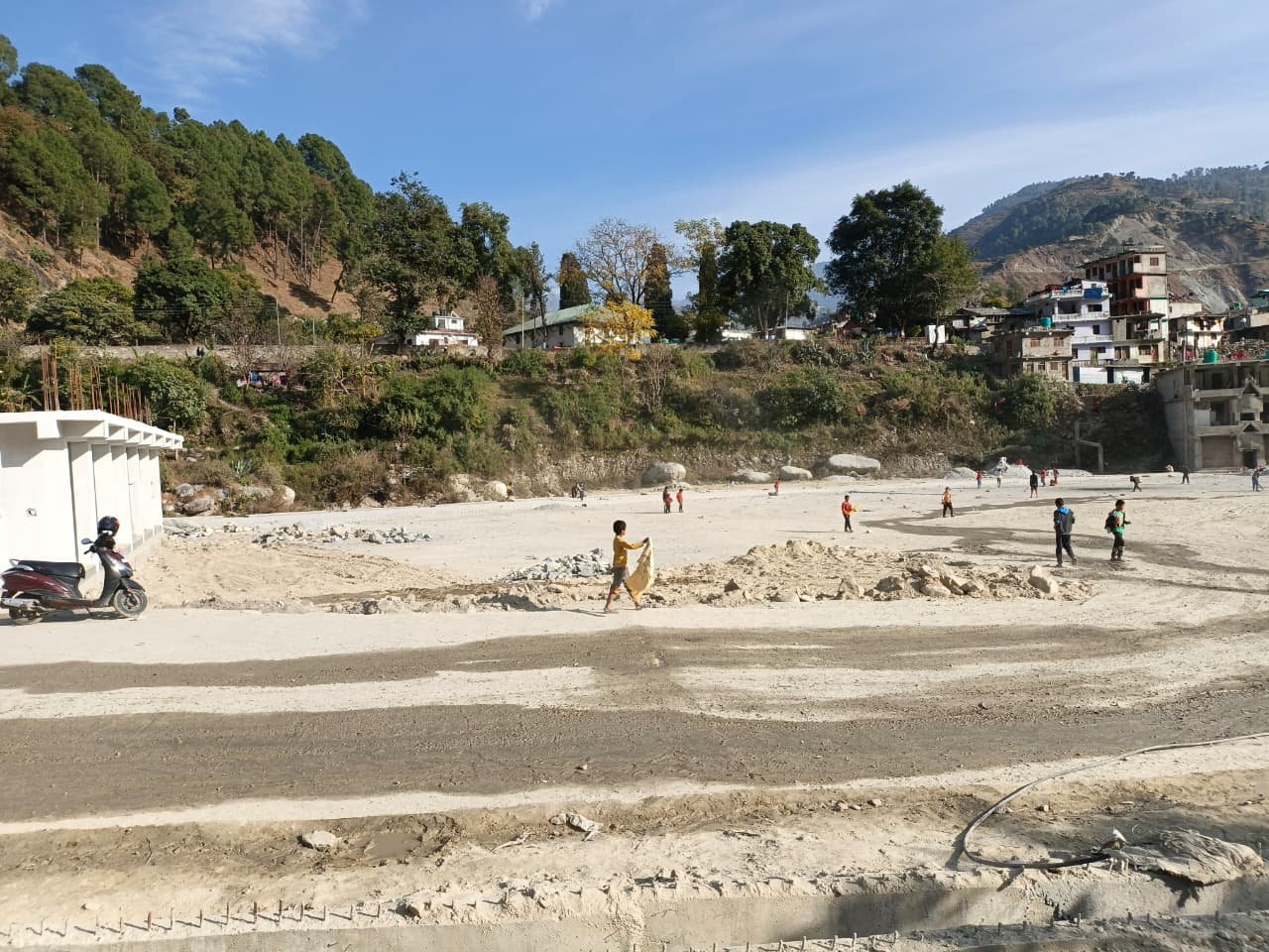 Intergrated Urban Infrastructure Development work at jay Prithivi Municipality , Bajhang